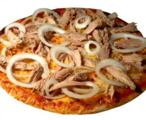 Pizza contadina (tonno e cipolla)