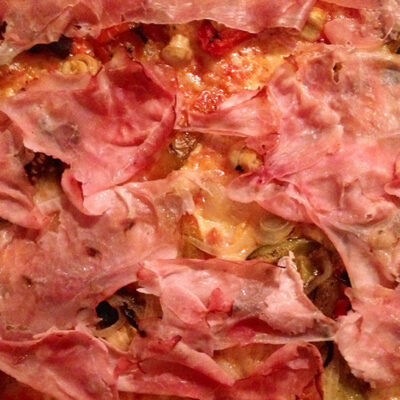 Pizza prosciutto cotto