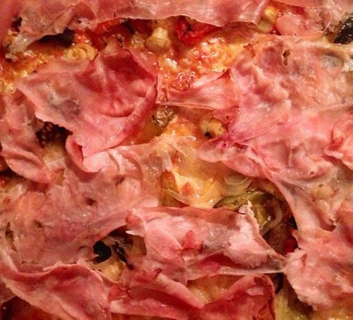 Pizza prosciutto cotto