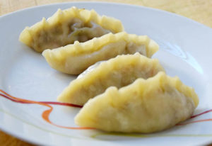 ravioli verdure al vapore