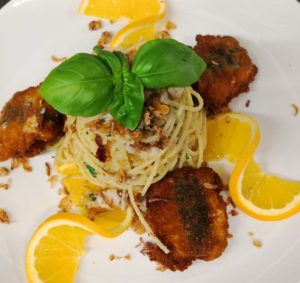 Spaghetti con sarde e bottarga