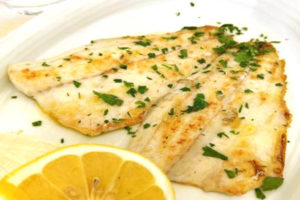 Filetto di branzino alla griglia