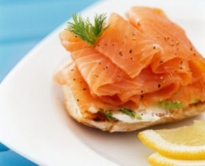 Bruschette al burro e salmone