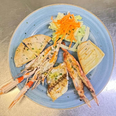 Grande grigliata mista di pesce (2 persone)