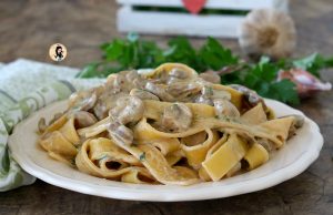 Pappardelle con funghi porcini